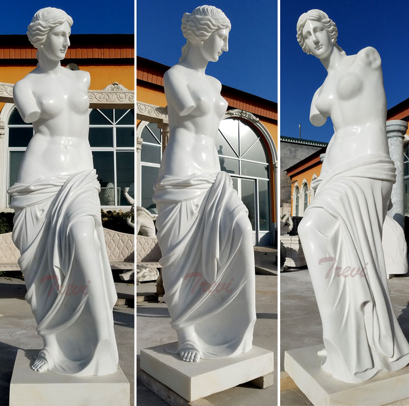 Famous modern marble art sculptures life size Venus de milo marble statues designs for outdoor decoration in italy