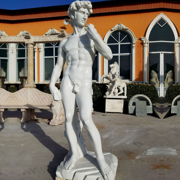 garden decor michelangelo sculptures famous life size marble figure statue david sculpture replica for sale
