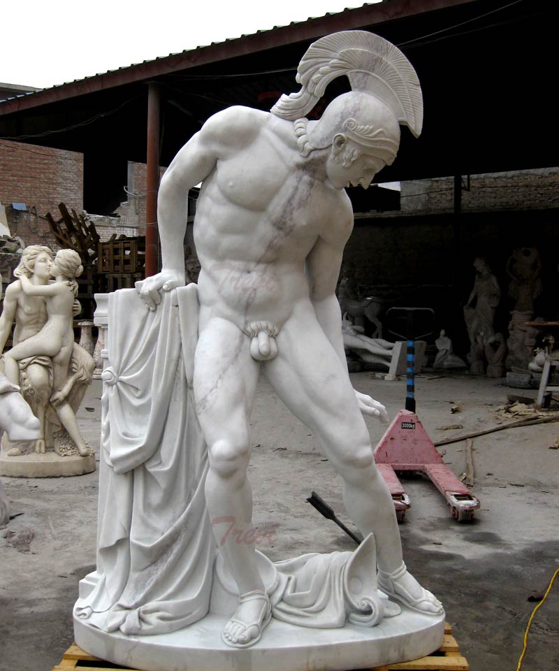 Famous art God of war Ares statues marble replicas designFamous art God of war Ares statues marble replicas design