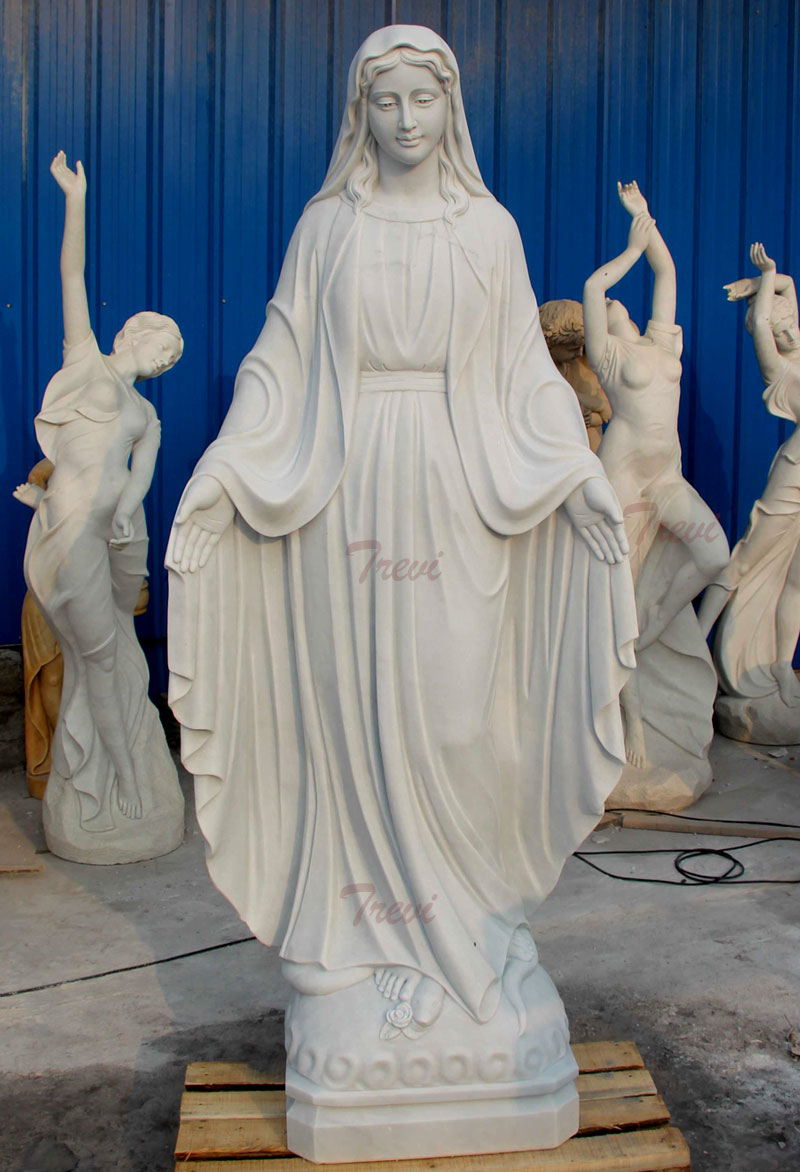 Life size catholic sculptures our lady of grace designs