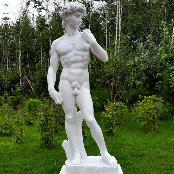 garden decor michelangelo sculptures famous life size marble figure statue david sculpture replica for sale