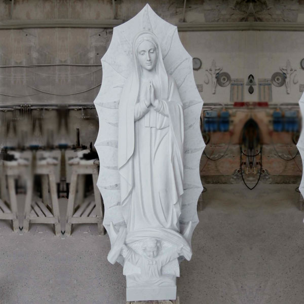 TCH-40 Catholic marble Our Lady of Guadalupe statues online