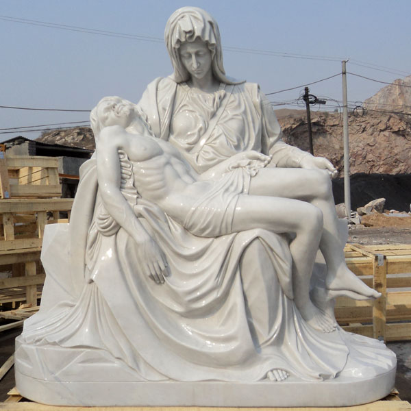Church religious garden statues of Michelangelo's Pieta online sale