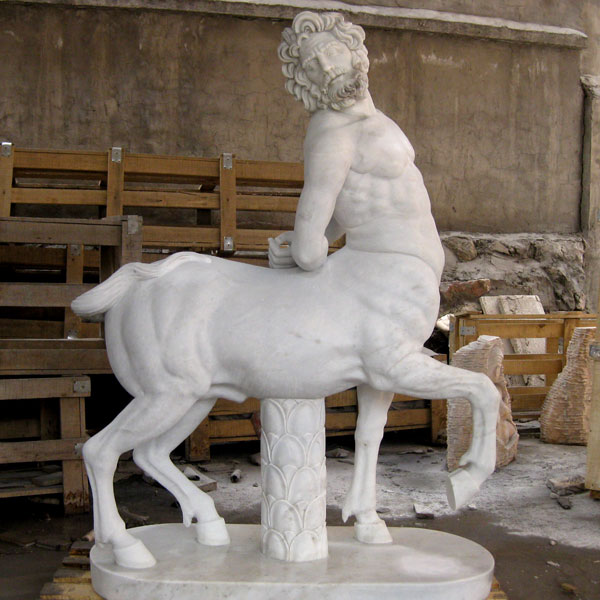 TCH-15 Famous Antique Greek centaur marble statues for garden decor