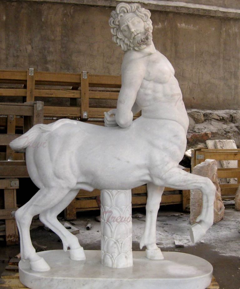 TCH15 Famous Antique Greek centaur marble statues for garden decor