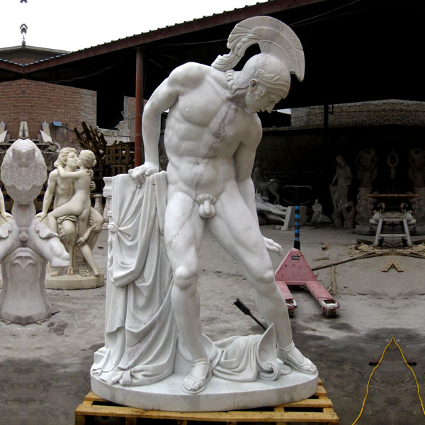 Famous art God of war Ares statues marble replicaFamous art God of war Ares statues marble replica