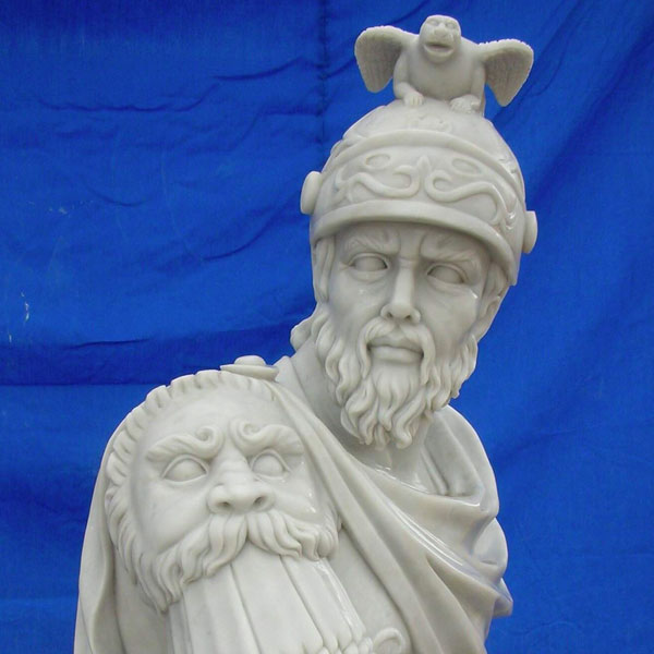 TCH-03 Famous art marble carving sculptures of warriors Rome