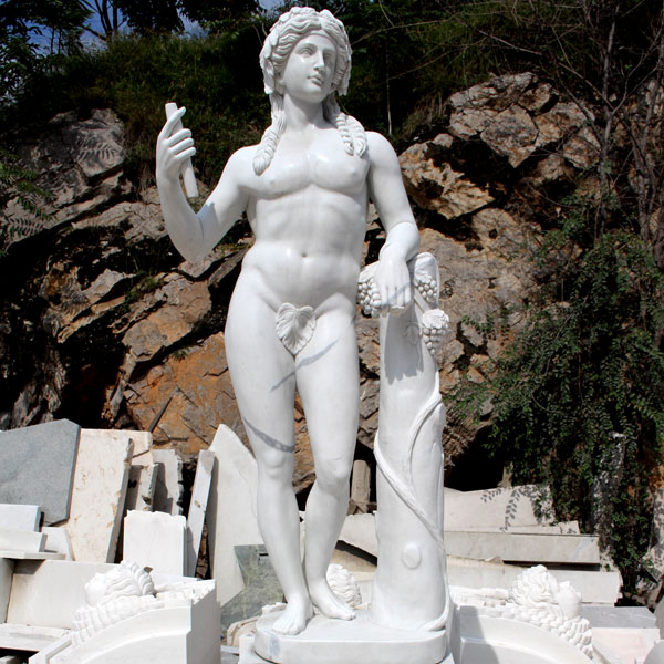 TCH-13 Life size marble famous sculptures God of wine Dionysus for sale