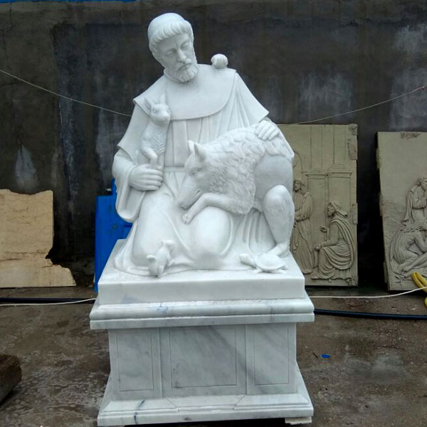 TCH-47 Outdoor catholic saint statues of St Francis for churches