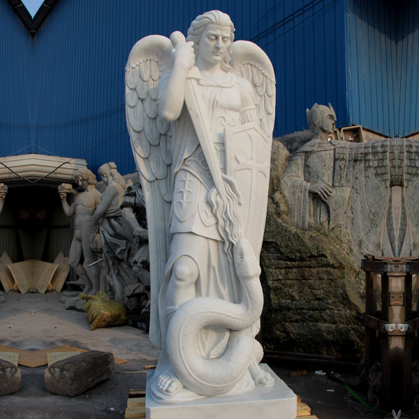 Saint Michael the archangel statues for church outdoor