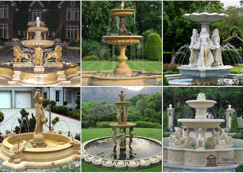 Granite Tiered Bowl Water Fountain