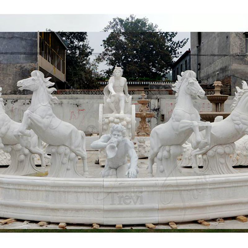 Famous Marble Trevi Fountains Luxurious Marble Water Features for Sale Details