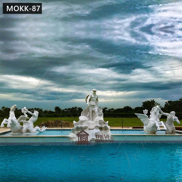 Large Marble Trevi Fountains Replicas Estate Decoration for Sale MOKK-87