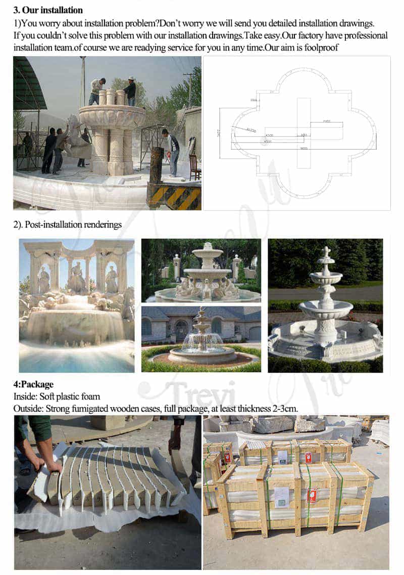outdoor marble-fountain