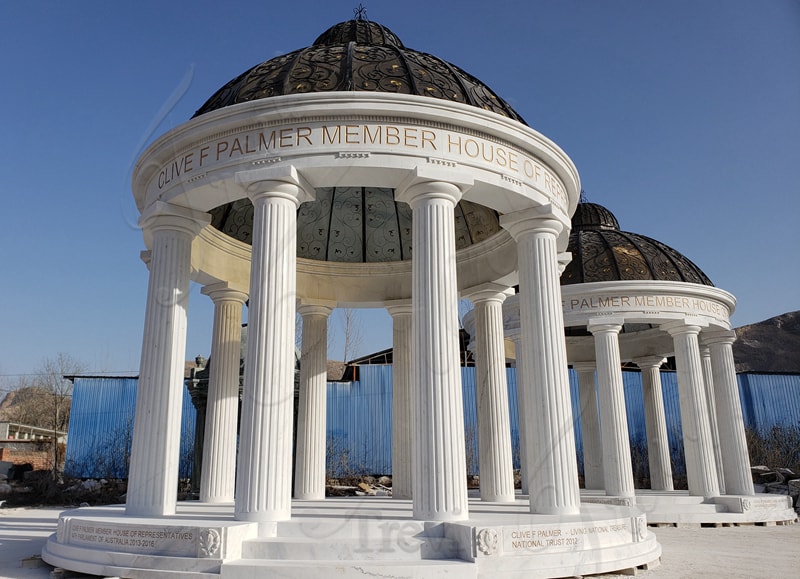 outdoor marble gazebo prices