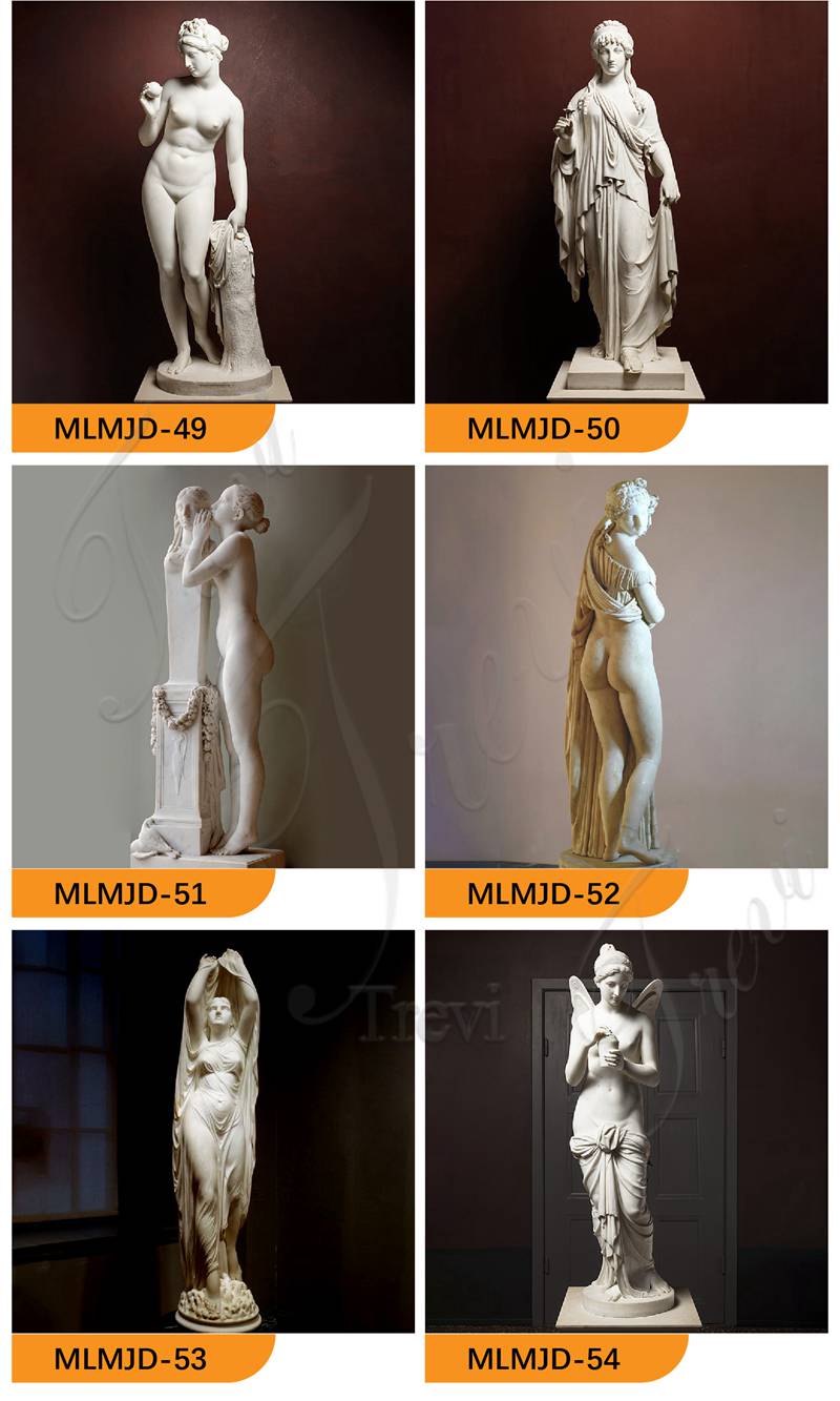 marble female statue - Trevi Sculpture