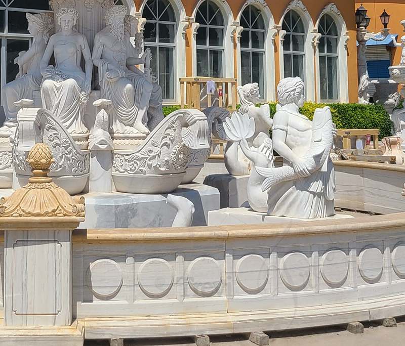 luxury outdoor fountains - Trevi Sculpture