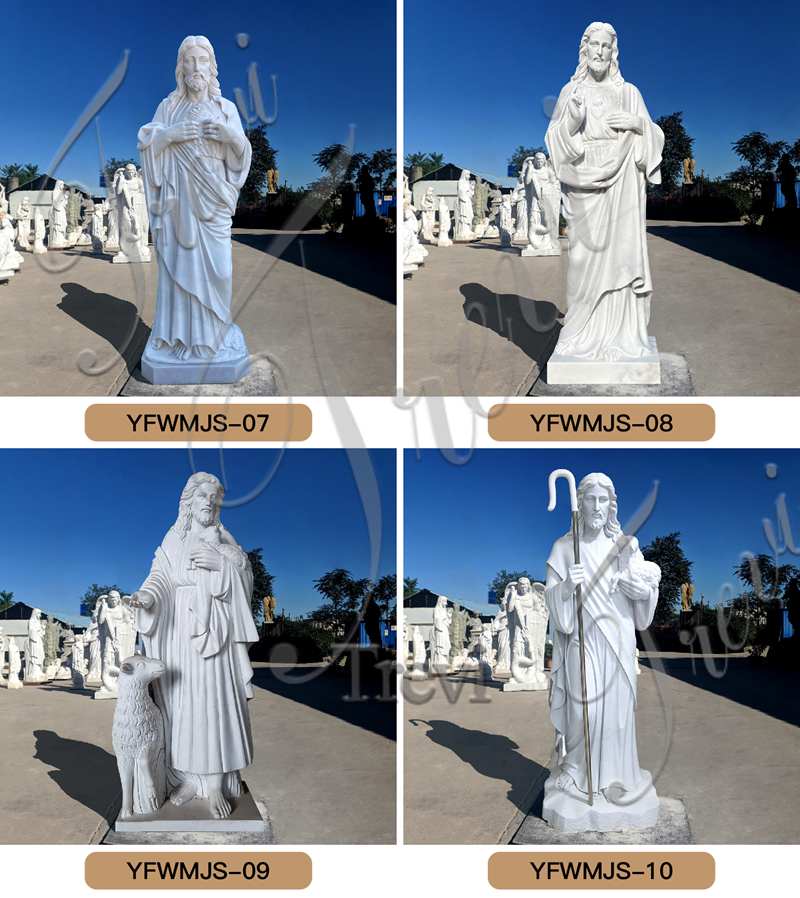 Different Shapes of Jesus Statue-Trevi Sculpture