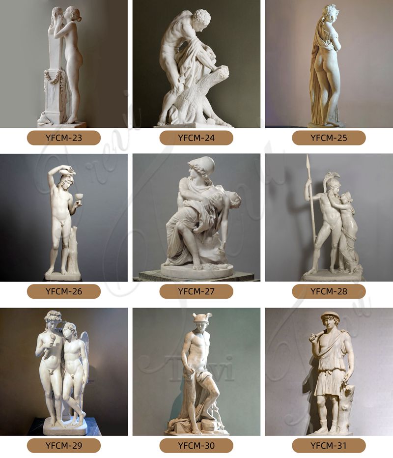 classical marble sculpture - Trevi Sculpture (1)