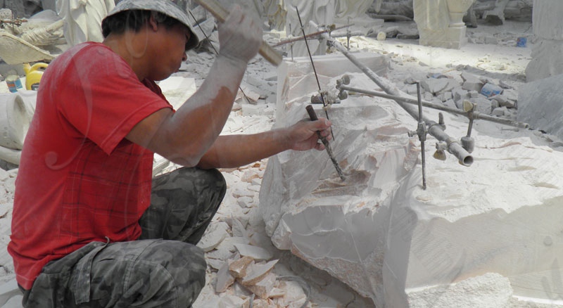 Marble Gazebo -Trevi Sculpture