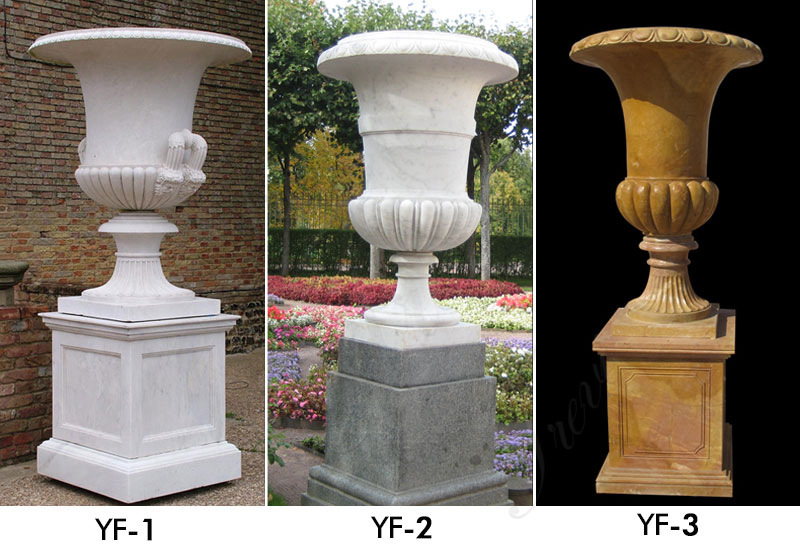 Various of Marble Planter -Trevi Sculpture