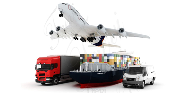 variety of shipping methods-Trevi Sculpture