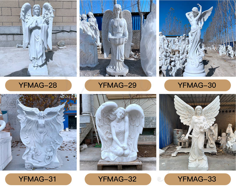 Large marble angel statue -Trevi Sculpture