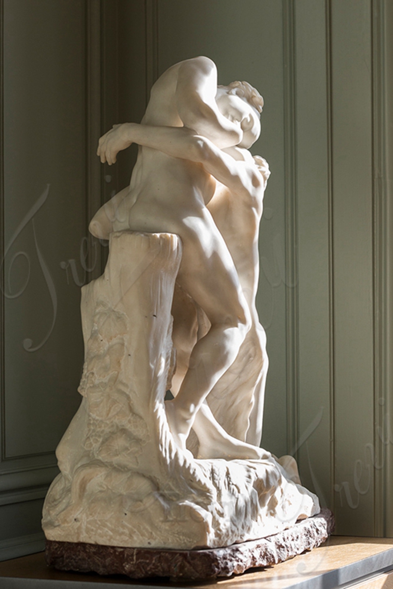 Camille Claudel Famous Marble Vertumnus and Pomona Statue for Sale MOK1-050