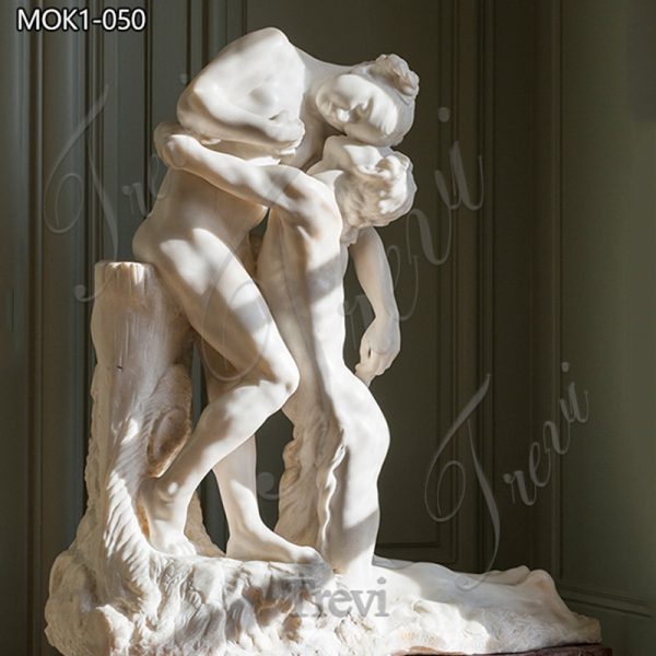 Camille Claudel Famous Marble Vertumnus and Pomona Statue for Sale MOK1-050