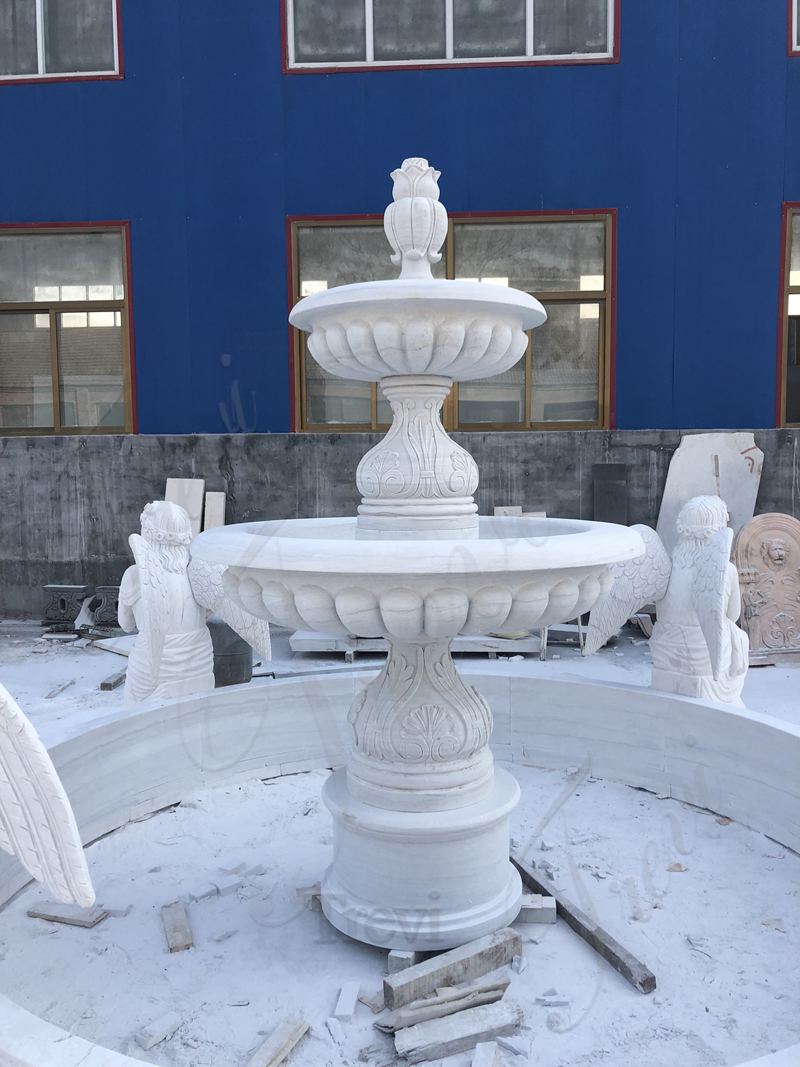 marble fountain outdoor