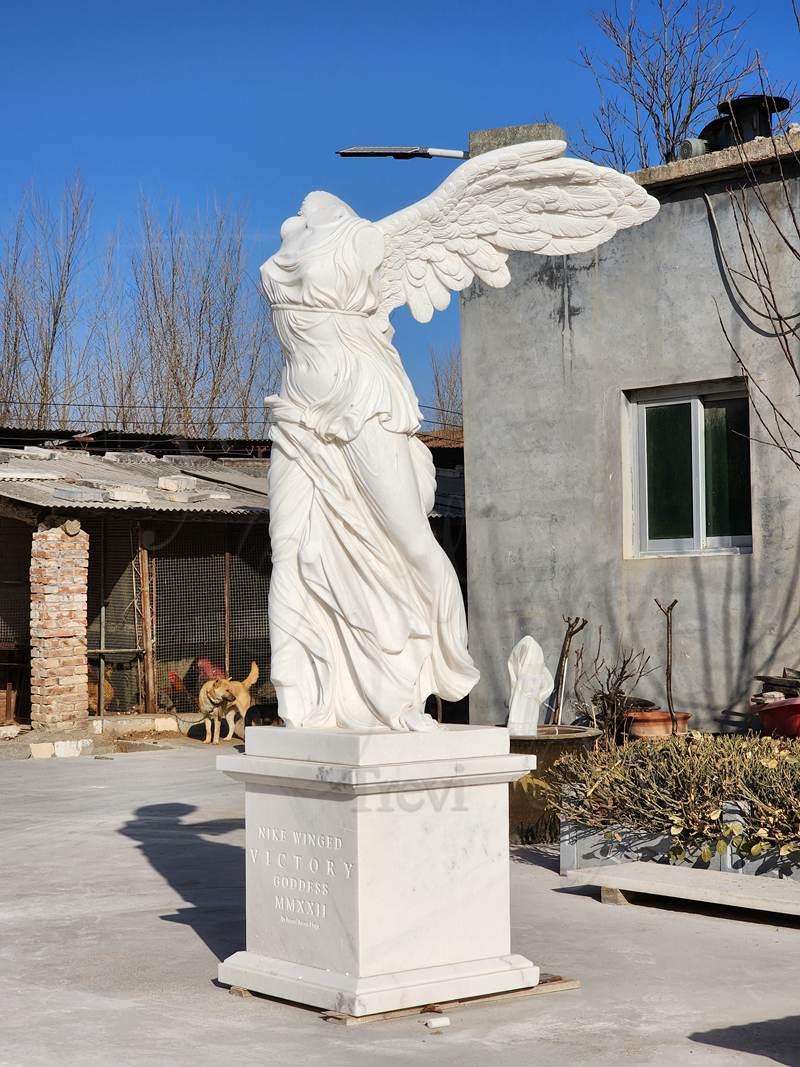 Marble Winged Victory of Samothrace Replica