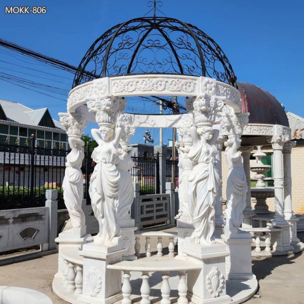 Classical Garden Marble Gazebo for Sale