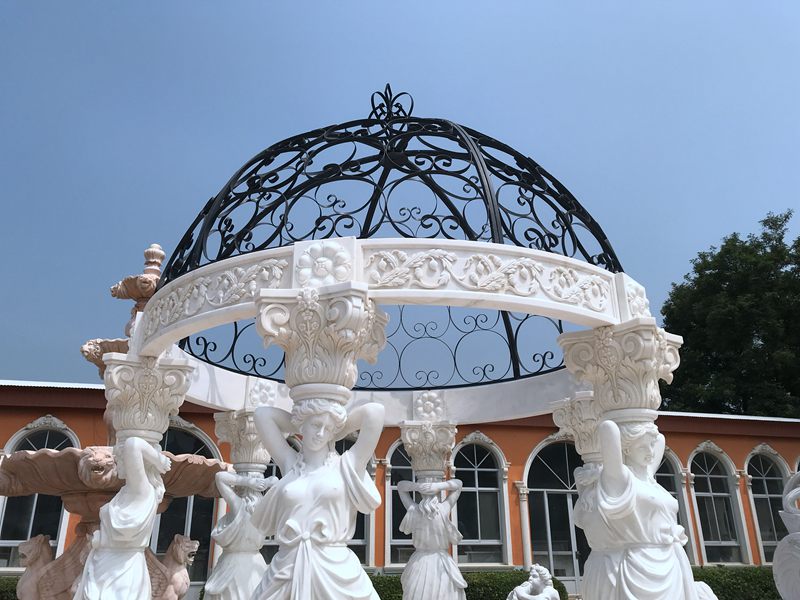 details of marble gazebo(2)