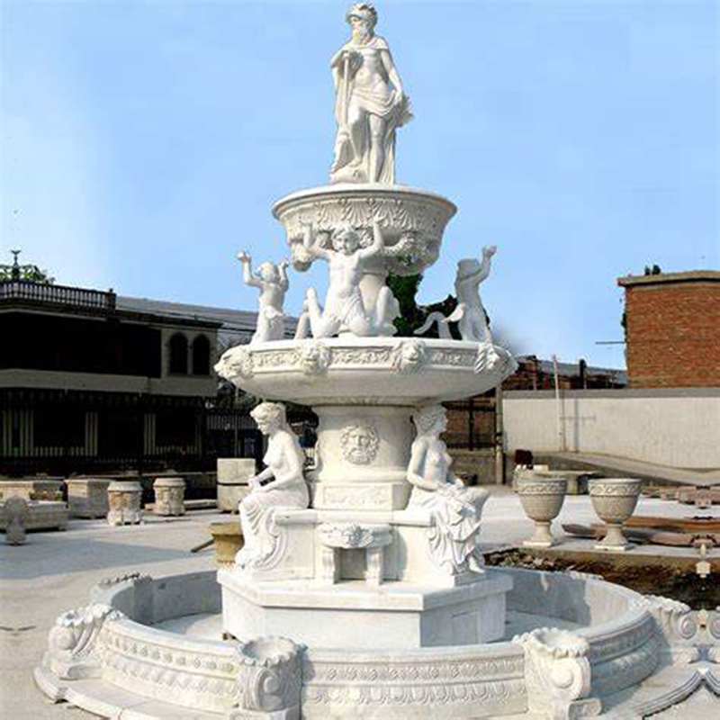 marble fountain sculpture3