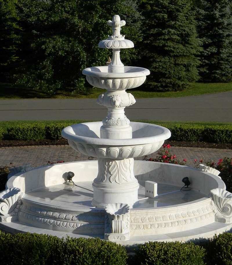 marble fountain sculpture4