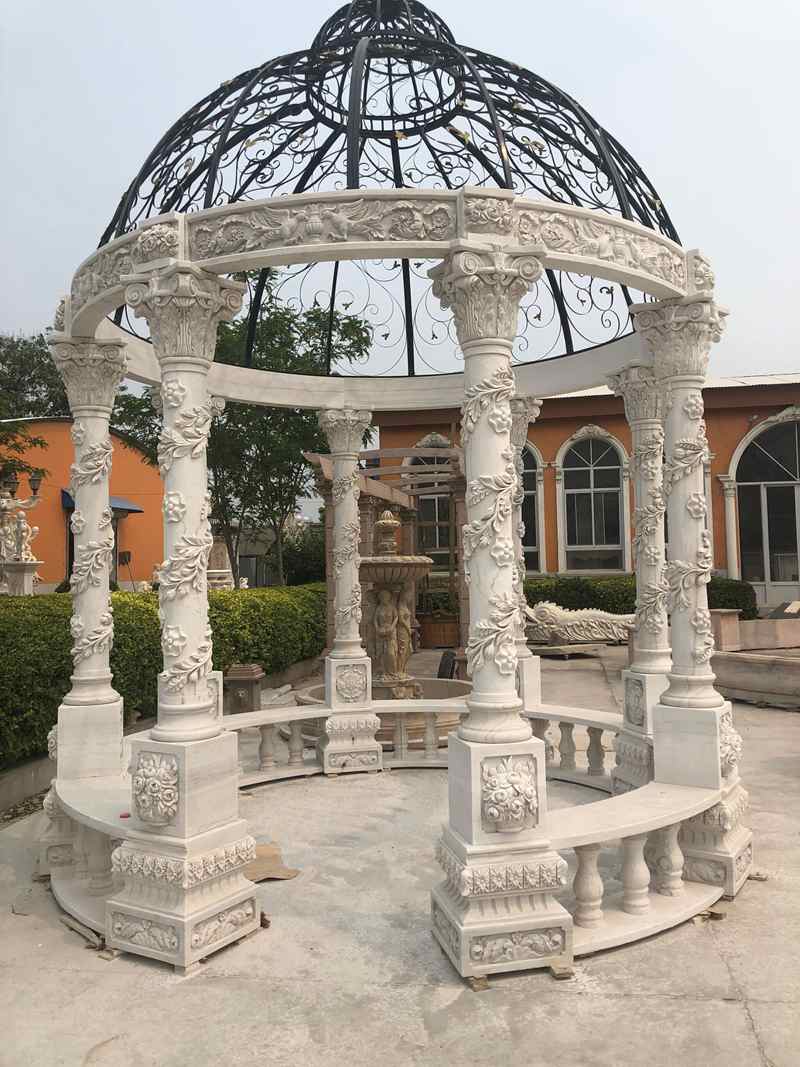 marble gazebo for garden(2)