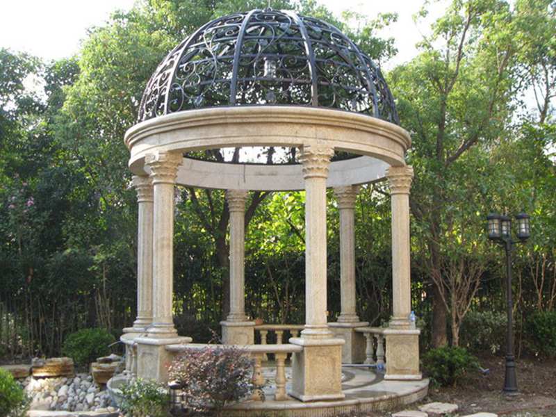 white marble gazebo (1)