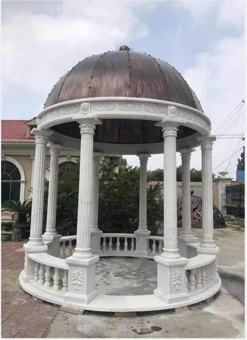 white marble gazebo (2)