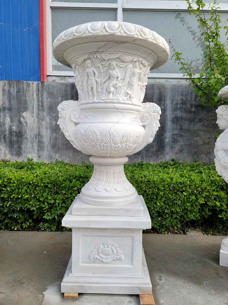 marble flower pot (1)