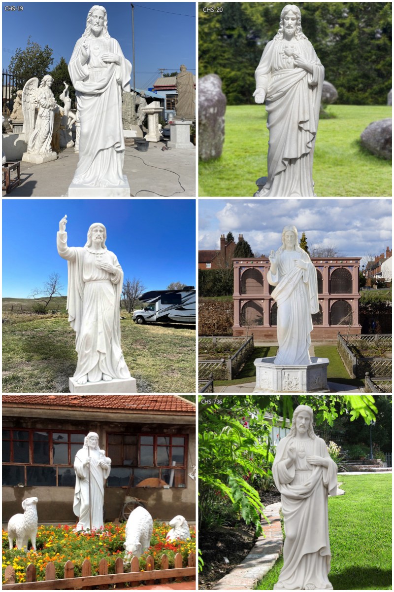 marble Jesus statue (3)