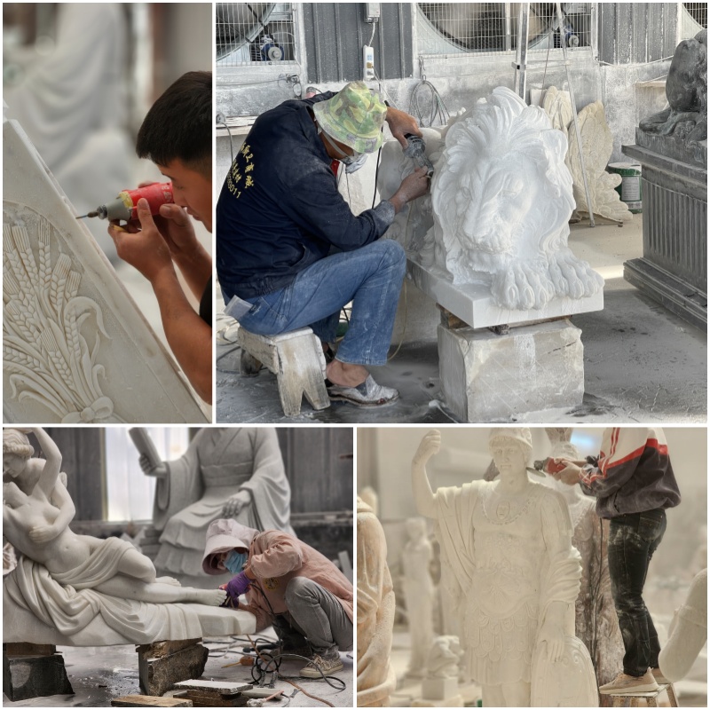 marble Jesus statue (4)